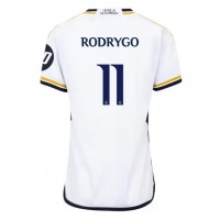 Fotbalové Dres Real Madrid Rodrygo Goes #11 Dámské Domácí 2023-24 Krátký Rukáv